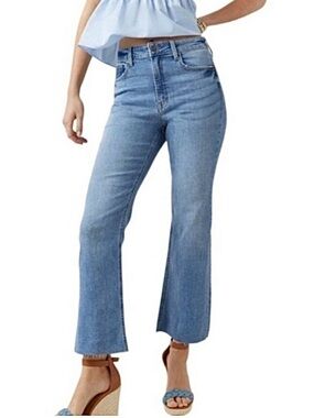 Harper Heritage High Rise Kick Crop jeans